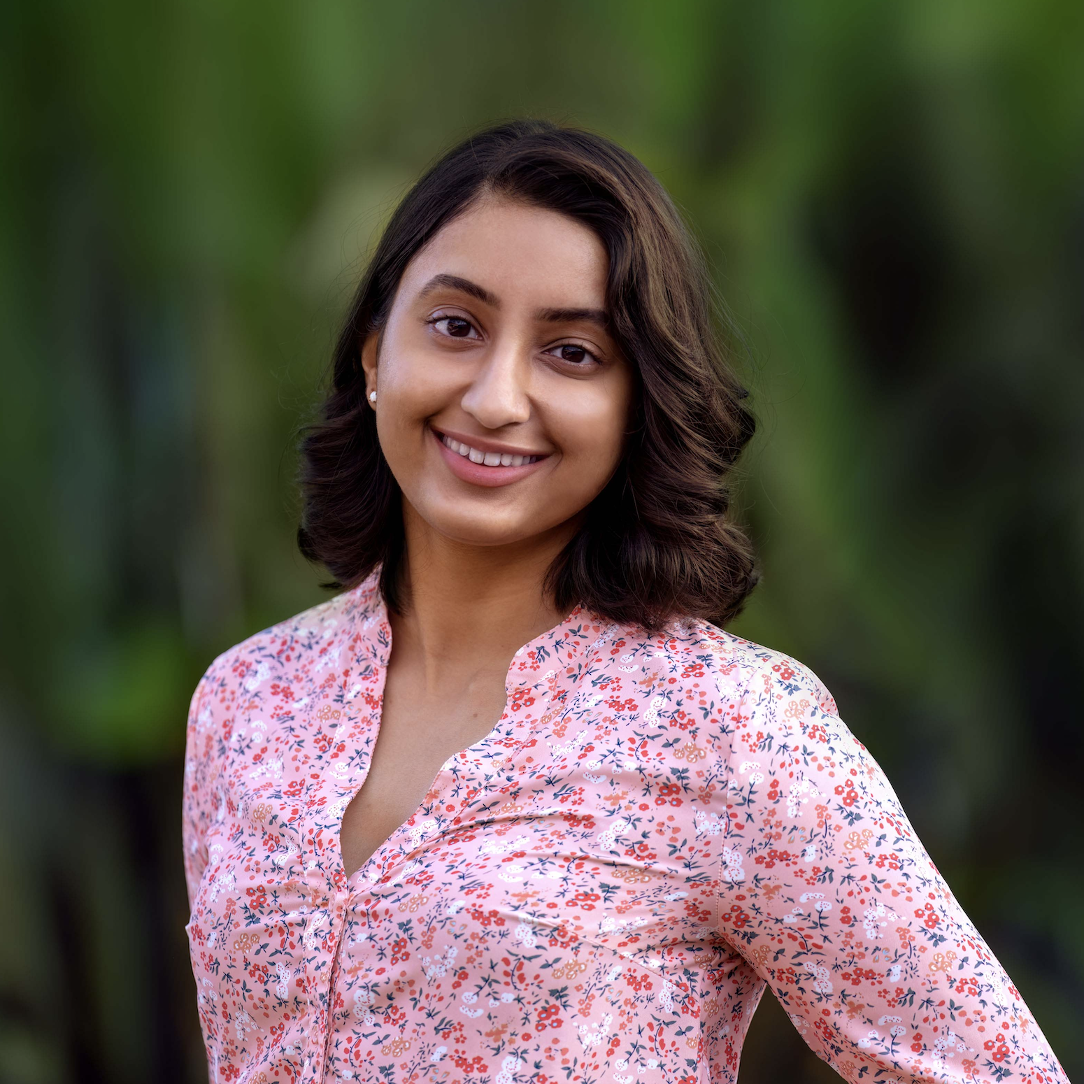 Portrait of Steph Varghese, smiling